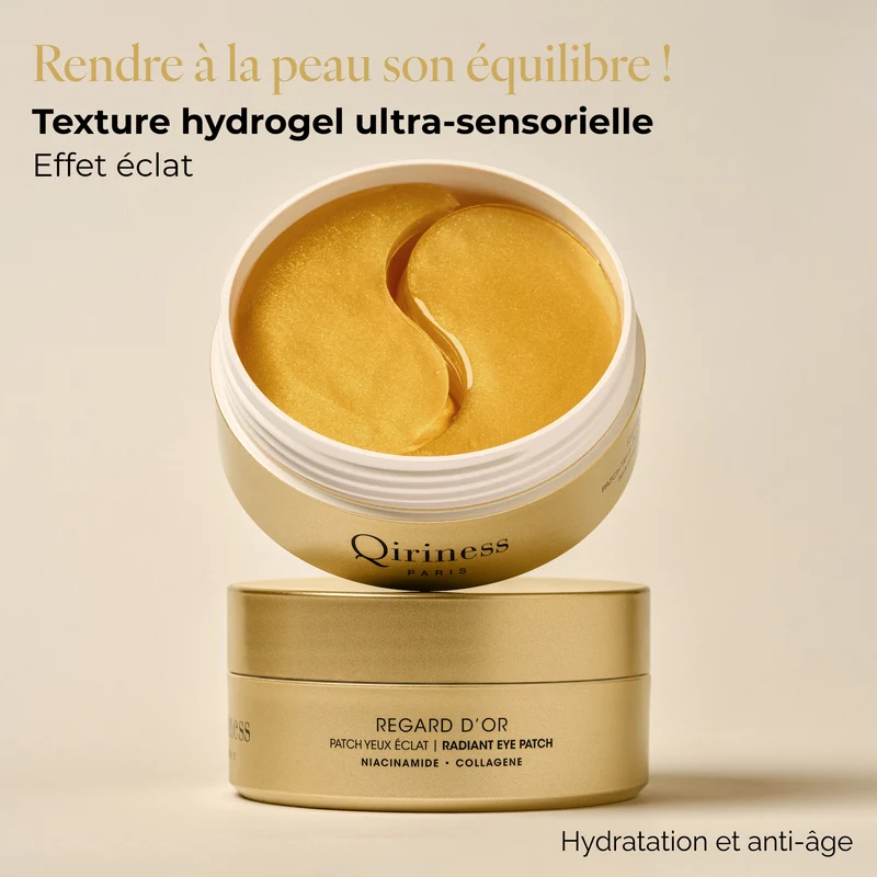 Regard d’Or – Patchs yeux éclat anti-âge (60 patchs)