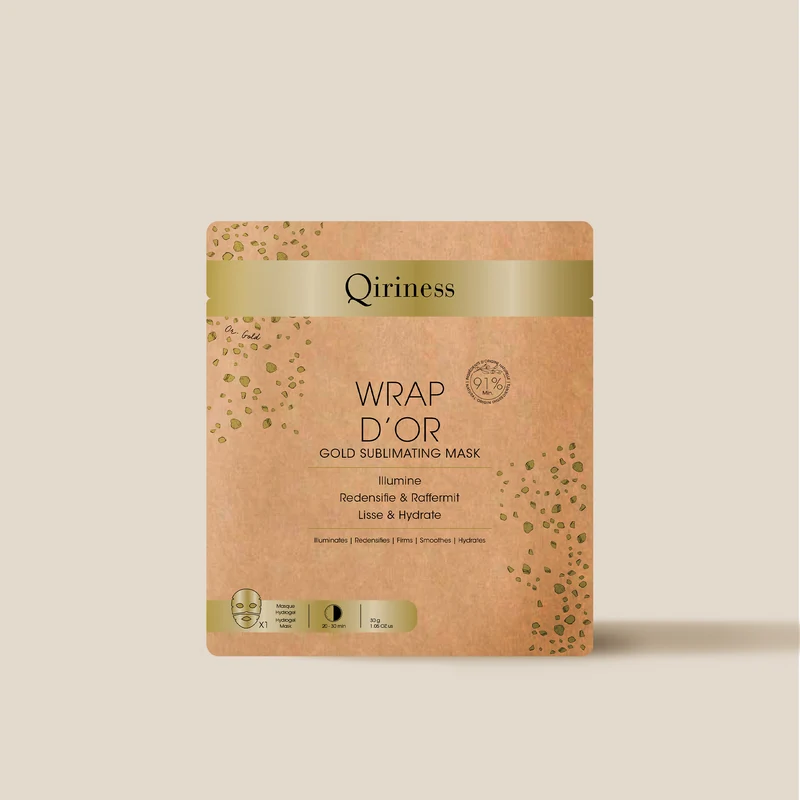 Masque Repulpant Anti-âge Acide Hyaluronique - Wrap d'Or