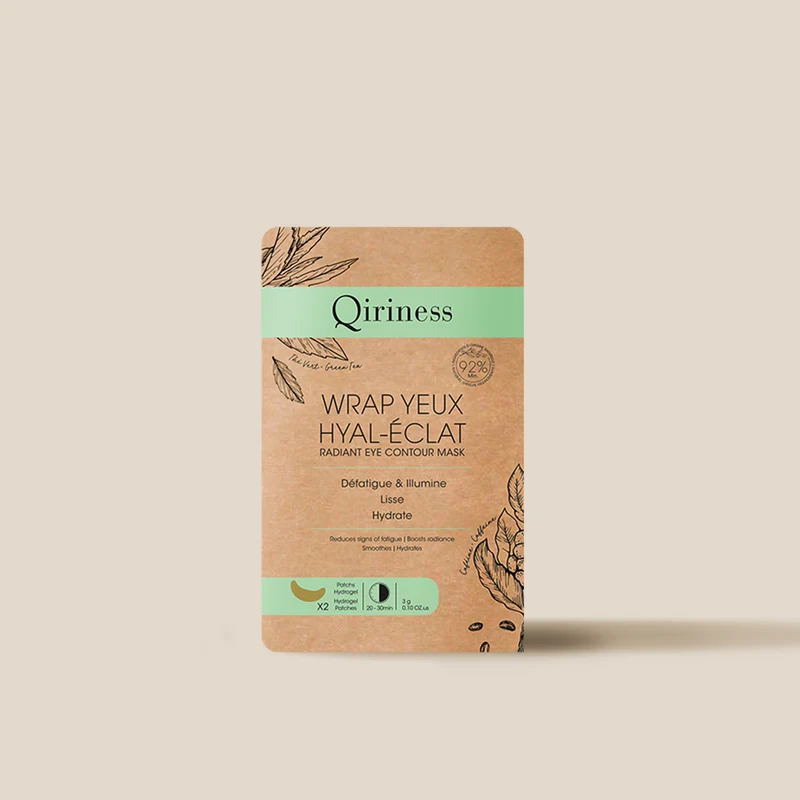 Patchs Yeux Lissants Acide Hyaluronique - Wrap Hyal-Éclat