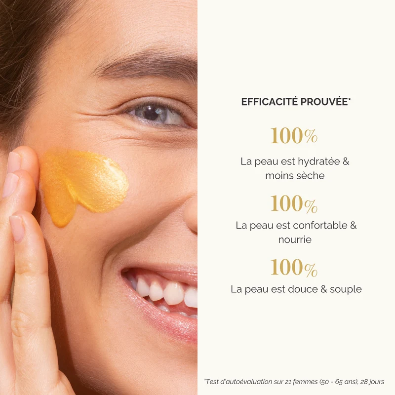 Masque Anti-âge Vitamine C & Acide Hyaluronique - Wrap Temps Sublime