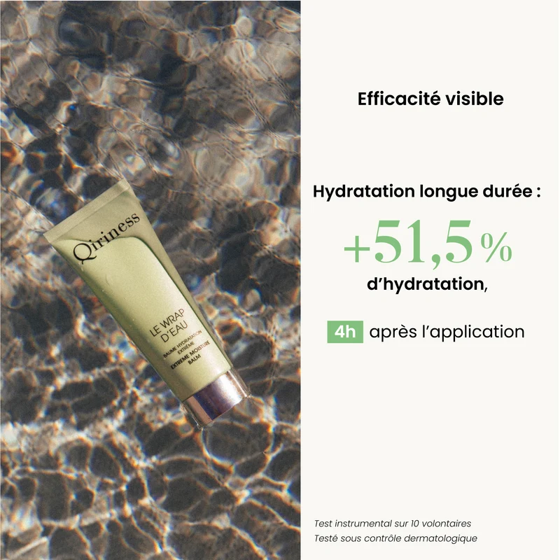 Masque Hydratant Peau Sèche Aloe Vera - Wrap d'Eau