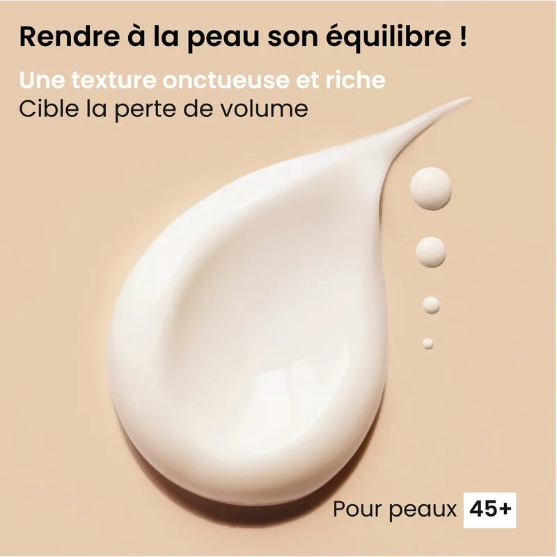Crème Anti-âge - Rétinol & Acide Hyaluronique - Caresse Temps Sublime Riche
