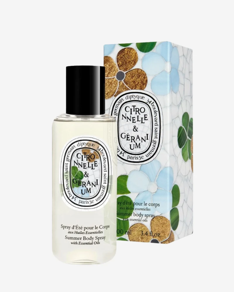 Limited Edition Lemongrass and Geranium Body Spray