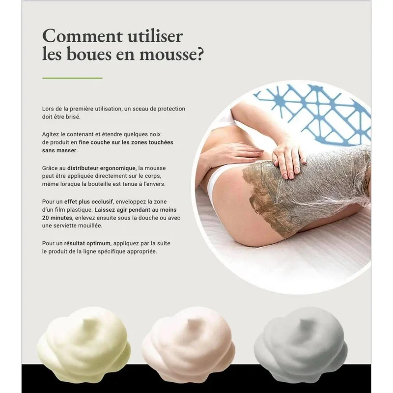 Boue En Mousse Anti-cellulite Sinecell