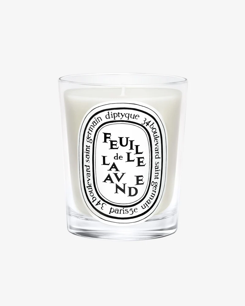 Lavender Leaf Candle
