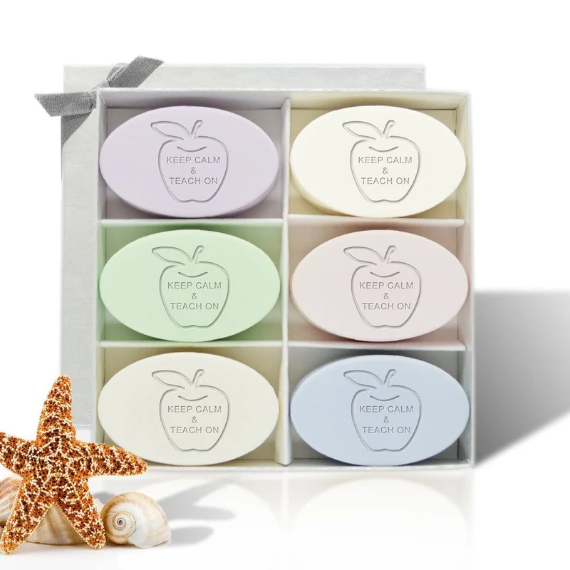 "Keep Calm and Teach On" Carved Soap Collection