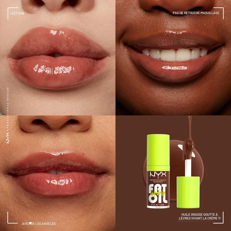 NYX Professional Makeup Huile à lèvres Fat Oil Lip Drip