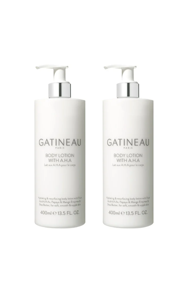 Lotions hydratantes - AHA - Corps - 2 x 400 ml