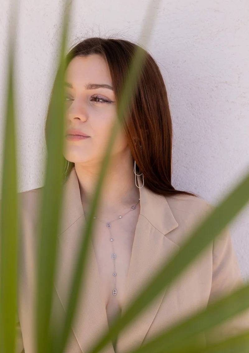 AMANDINE collier cravate