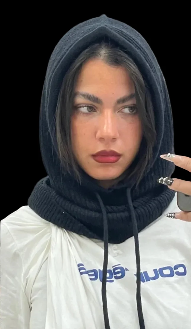 Cagoule laine