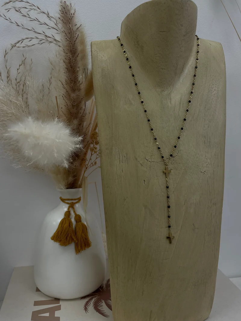 CRISTA collier chapelet