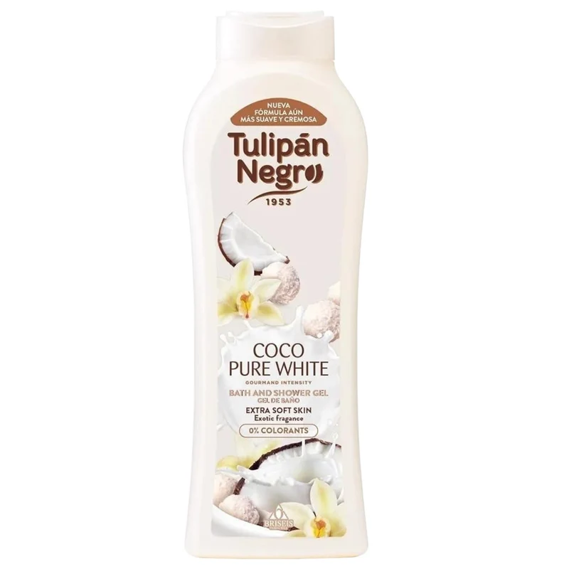 Tulipán Negro Gel Douche Coco Pure White – Extra Soft Skin