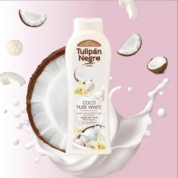 Tulipán Negro Gel Douche Coco Pure White – Extra Soft Skin