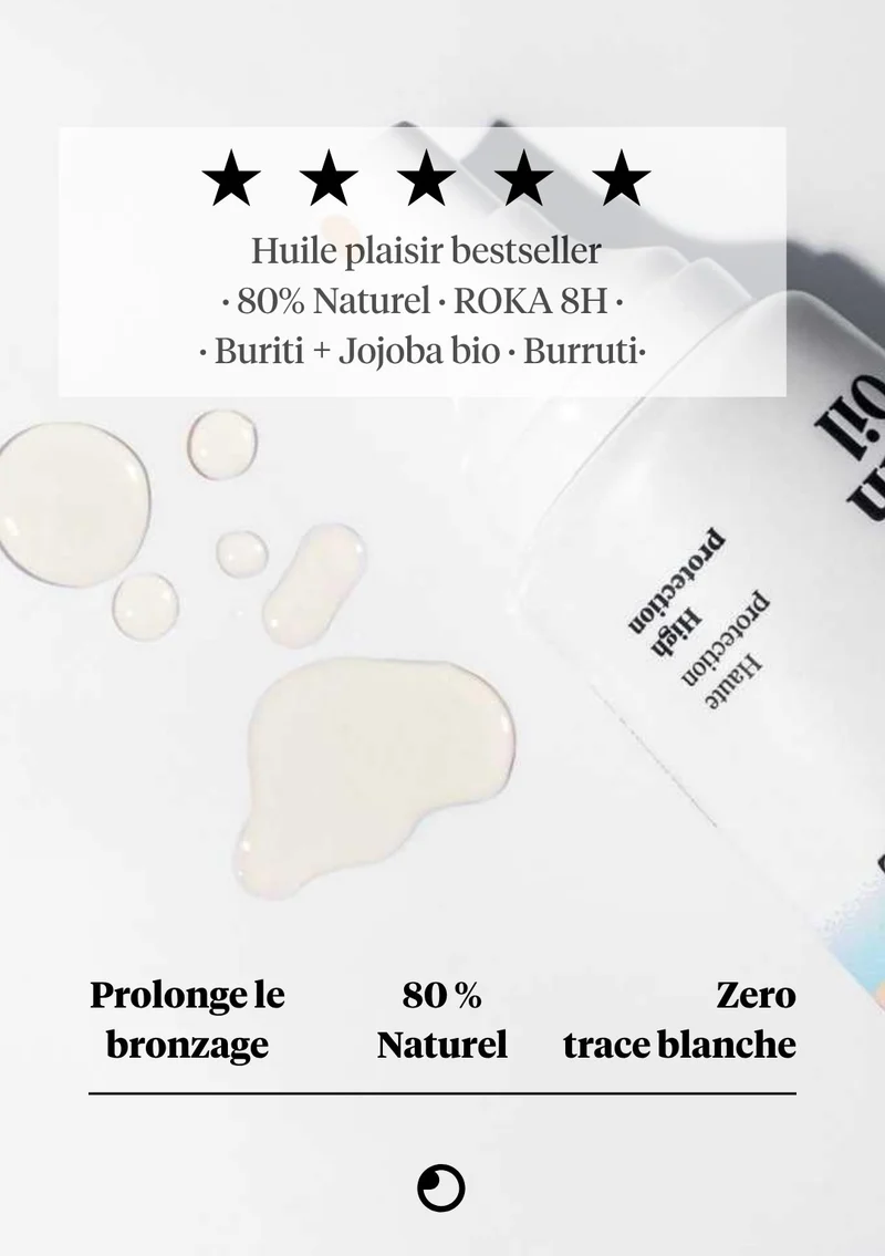 Dry Sun Oil SPF30 3-en-1 visage corps cheveux