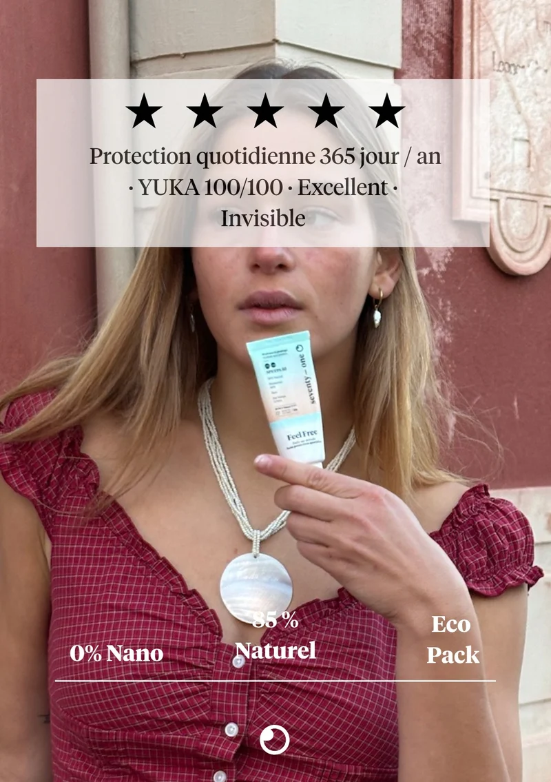 Feel Free, Crème de jour SPF50 Brevet UVA longue durée