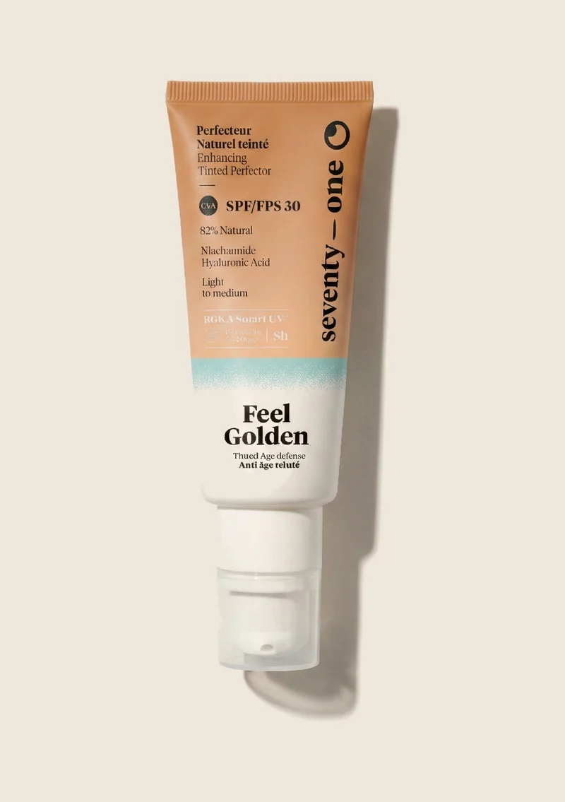 Feel Golden, Perfecteur de teint SPF30 Brevet UVA longue durée
