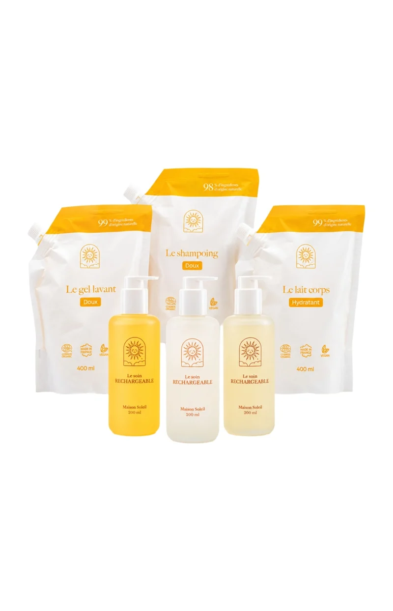 Pack famille rechargeable
