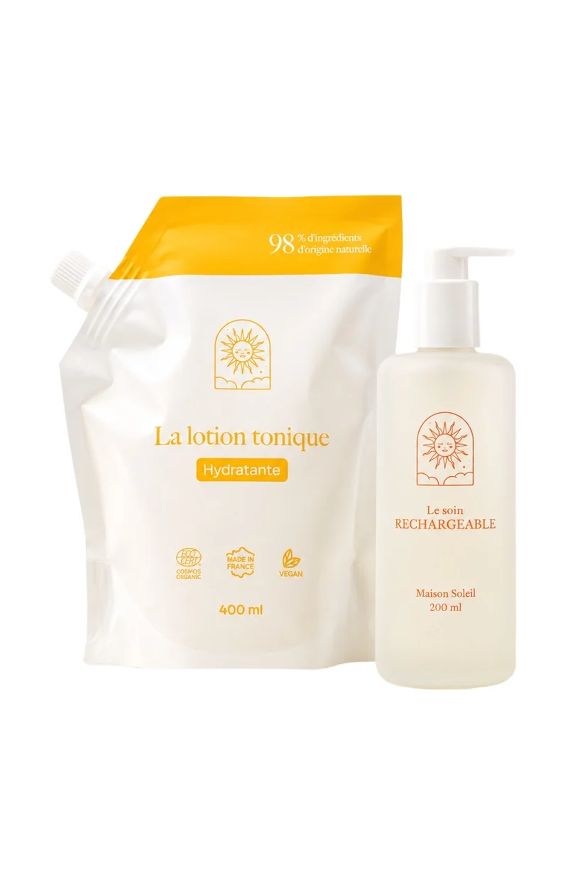 Lotion tonique hydratante bio & recharge