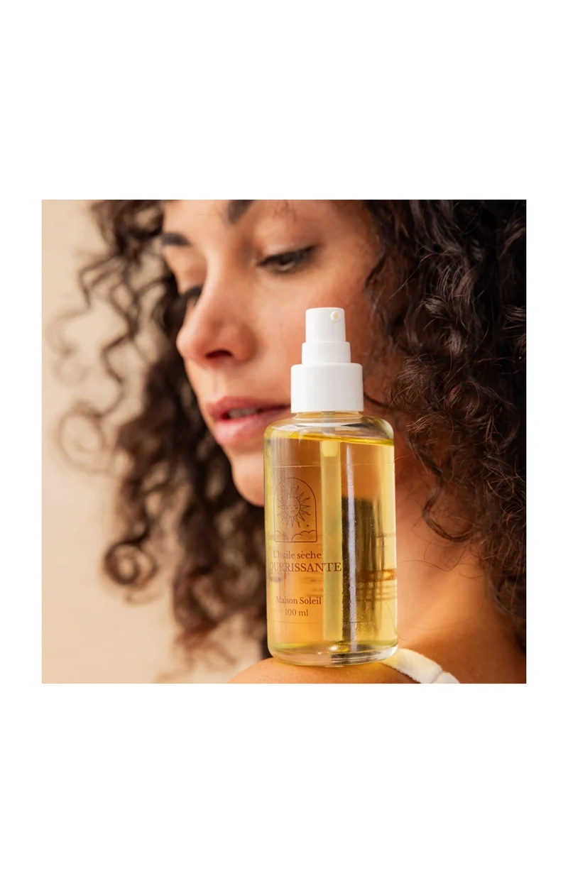 Huile sèche nourrissante bio - Corps & cheveux - 100 ml