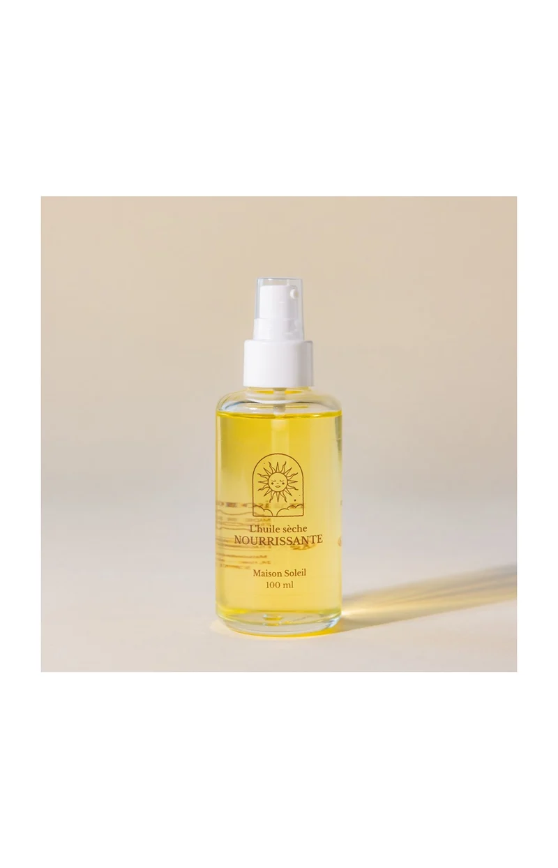 Huile sèche nourrissante bio - Corps & cheveux - 100 ml