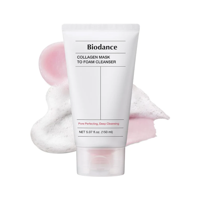 Nettoyant collagène masque-mousse