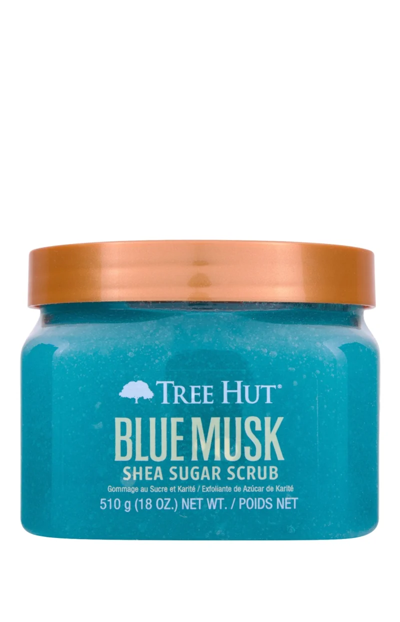 Gommage corps sucre & karité - Blue Musk - 510g