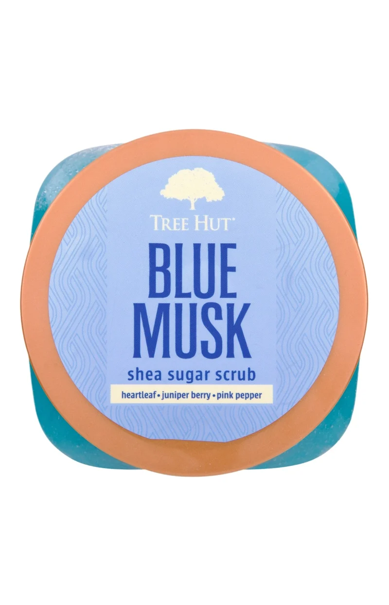 Gommage corps sucre & karité - Blue Musk - 510g