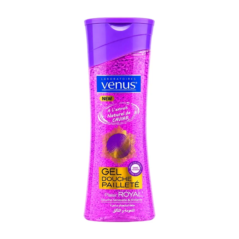 Venus – Gel Douche Pailleté Plaisir Royal