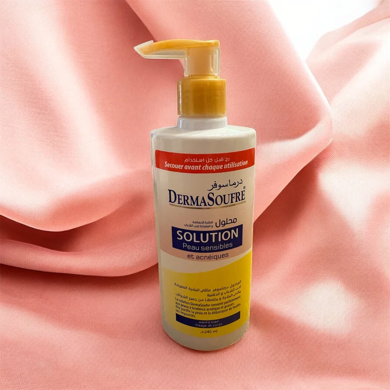 DermaSoufre – Solution Peaux Sensibles & Acnéiques 🧴