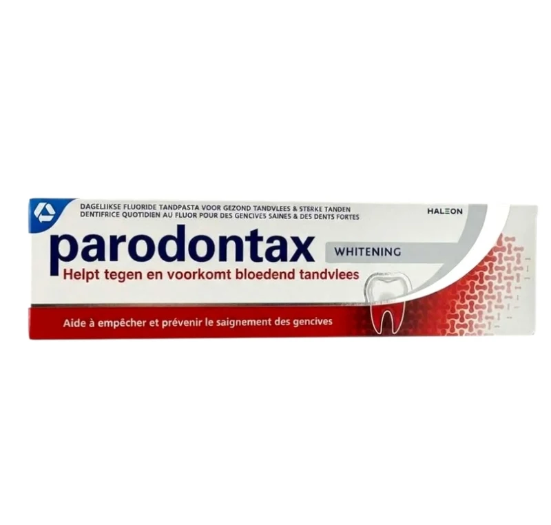 Parodontax Whitening – Dentifrice Fluoré Pour Dents Saines Et Blanches Protection Des Gencives