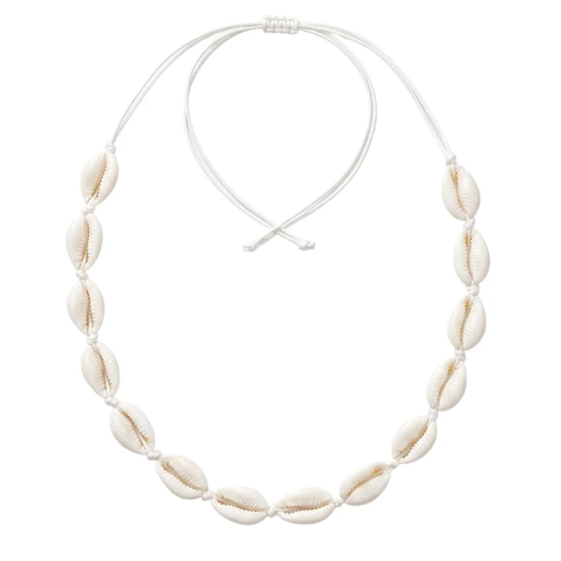 Collier Ras-De-Cou En Coquillages Naturels – Style Bohème Chic