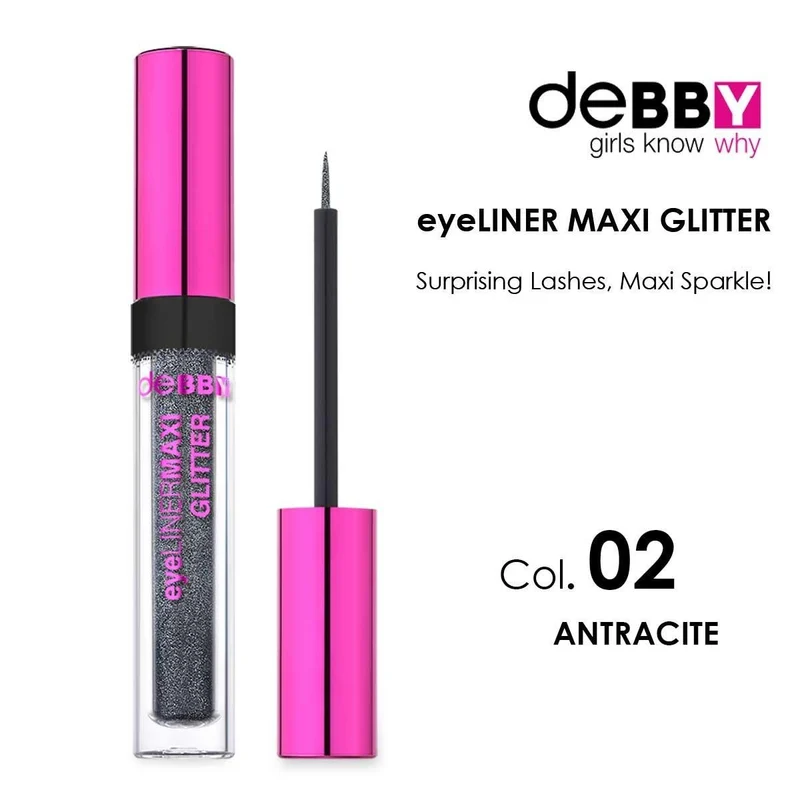 Debby Eyeliner Maxi Glitter 02 — Eyeliner glitter