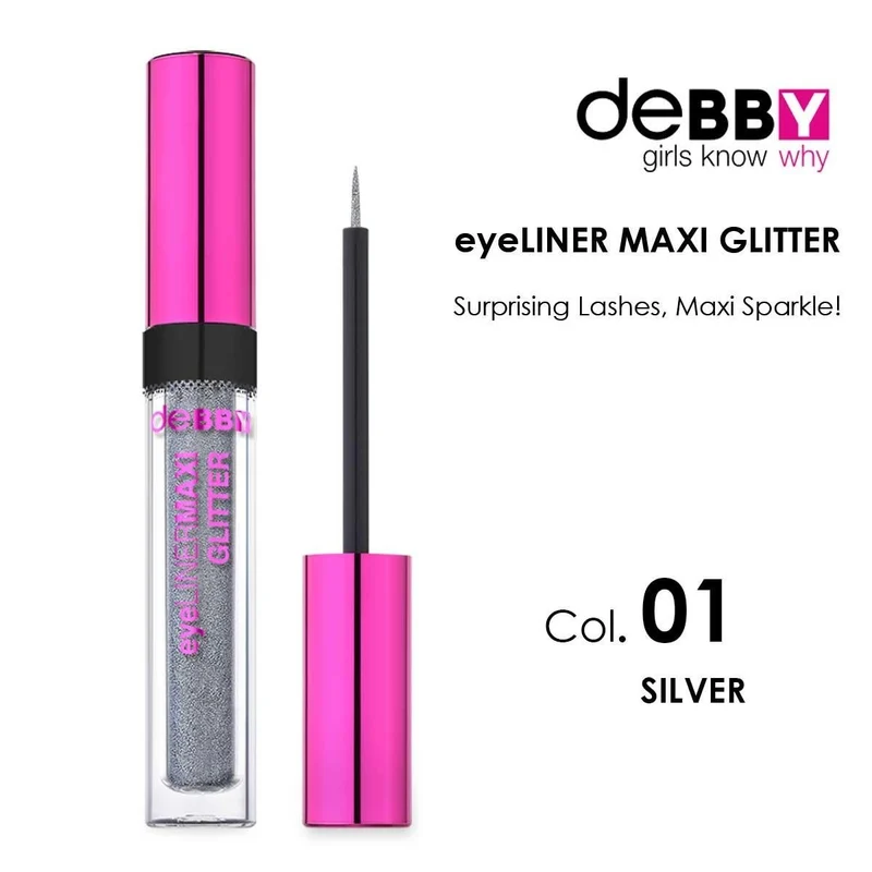 Debby Eyeliner Maxi Glitter 01 — Eyeliner glitter