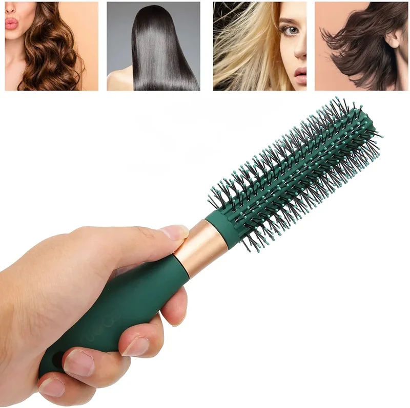 Brosse À Cheveux Ronde Pour Brushing Brosse À Cheveux Ronde Professionnelle Avec Poignée Confortable Pour Le Coiffage Et Le Volume De Soufflage Peigne De Toilettage Pour Salon À(Brosse Ronde)