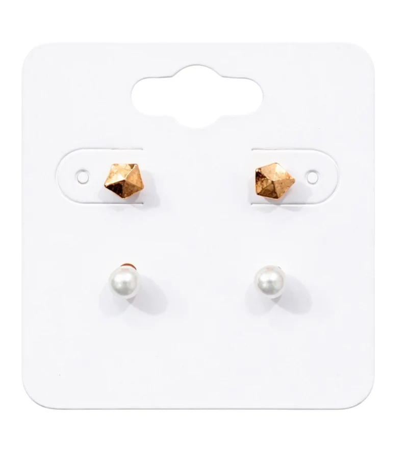 Pearl Edge Earrings