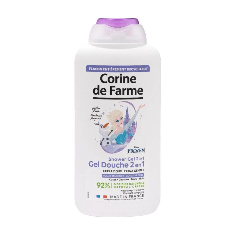 Corine De Farme Gel Douche 2En1 Corps & Cheveux Disney Frozen Peaux Sensibles