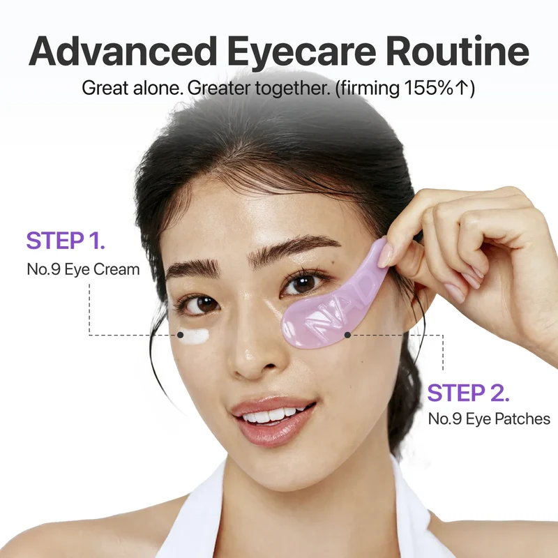 Patchs contour des yeux NAD Collagène + 50 Peptides