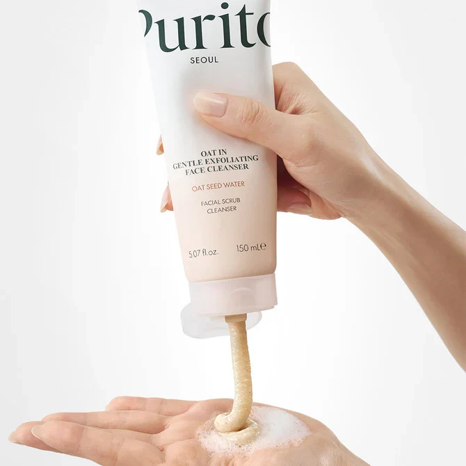 Nettoyant quotidien exfoliant doux à l’avoine