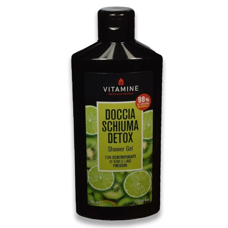 L'Erboristica di Athena's Vitamine gel doccia detox ai centrifugati di kiwi e lime — Gel doccia