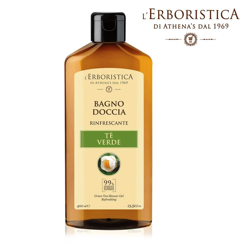 L'Erboristica di Athena's Bagno doccia Tè Verde 400 ml — Gel doccia