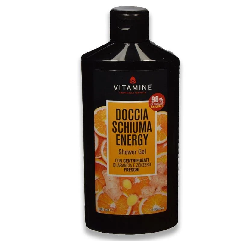 L'Erboristica di Athena's Vitamine gel doccia detox ai centrifugati di arancia e zenzero — Gel doccia