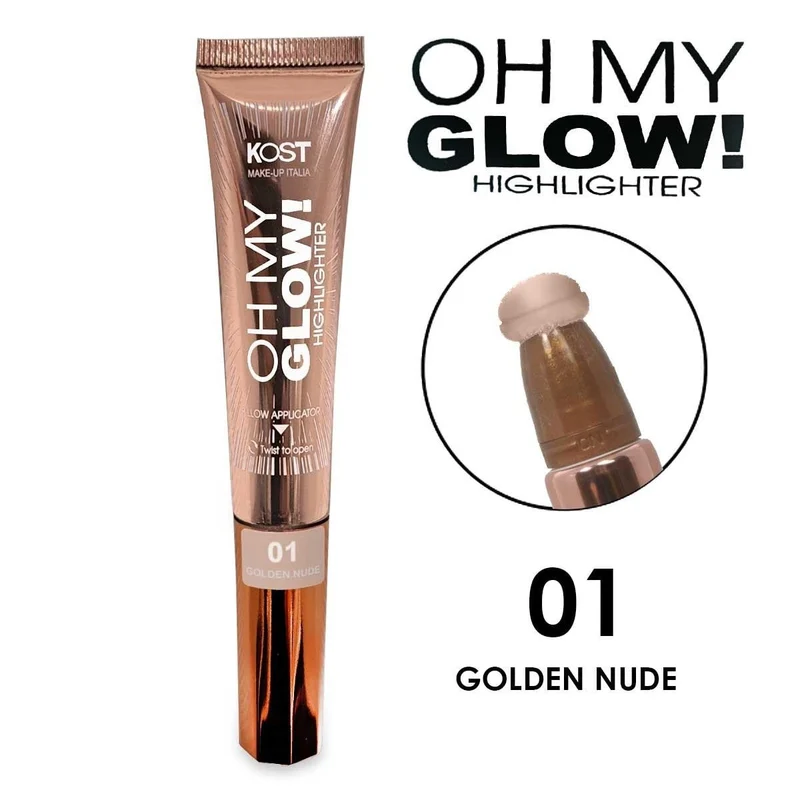 Kost Make Up Oh My Glow 01 Oro Nude — Illuminante liquido