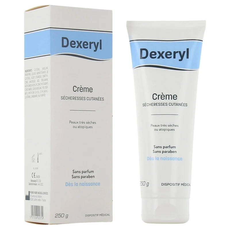Dexeryl Crème Émolliente Pour Peaux Très Sèches Et Atopiques