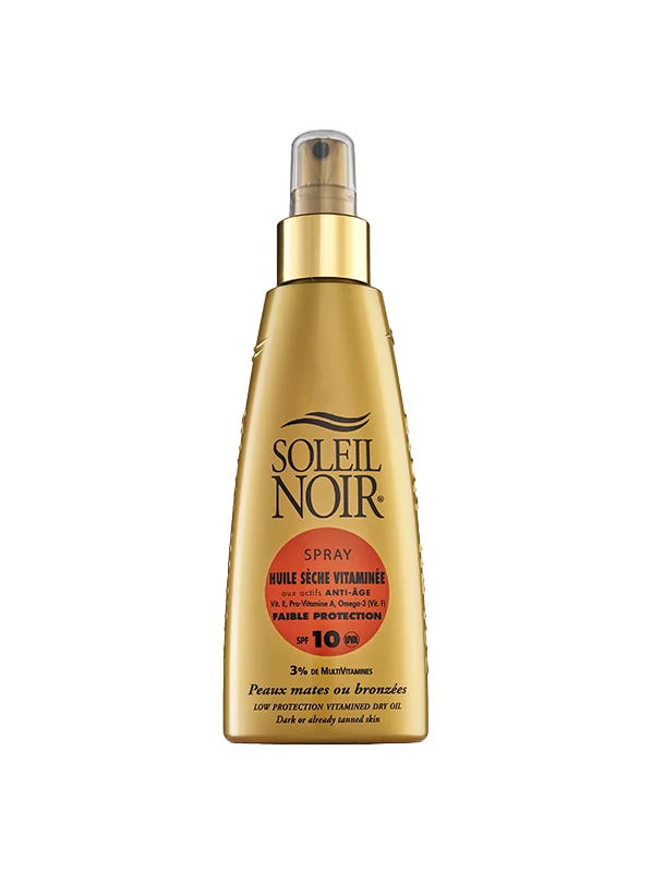 SPRAY HUILE SÈCHE Vitaminée SPF10 Faible Protection