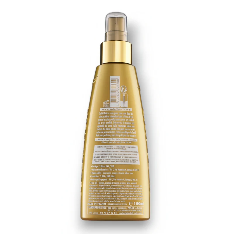 SPRAY HUILE SÈCHE Vitaminée SPF10 Faible Protection
