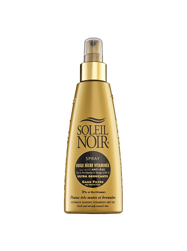 SPRAY HUILE SÈCHE Vitaminée SANS FILTRE Bronzage Intense