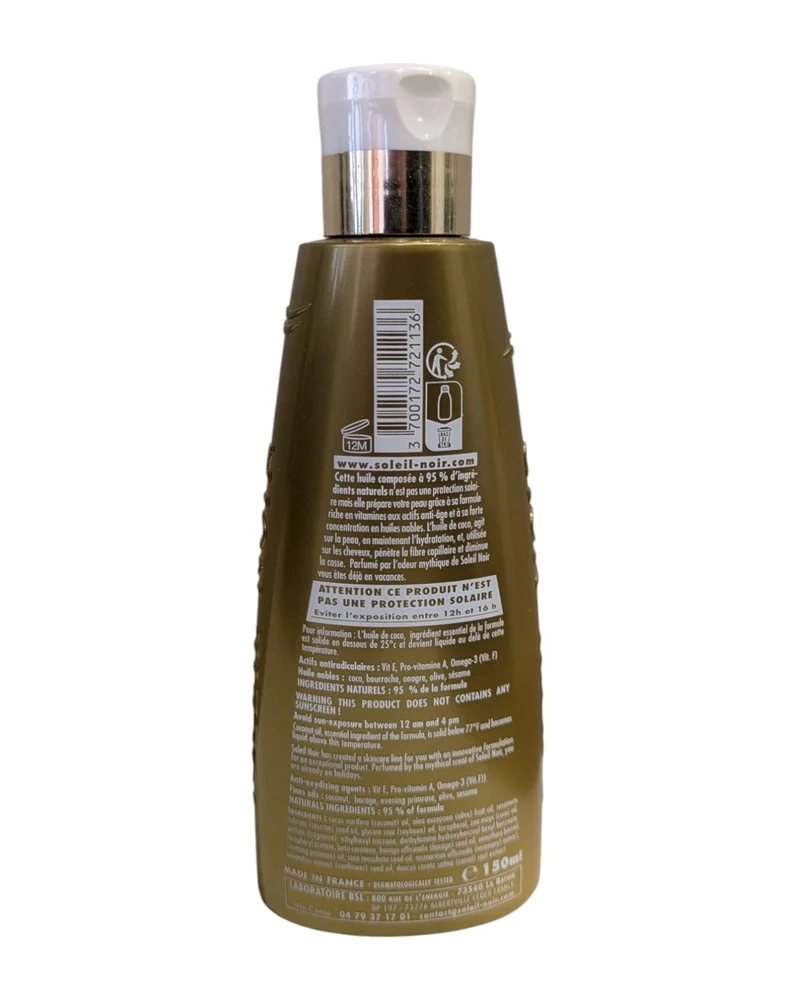 HUILE Vitaminée 4 Bronzage Intense