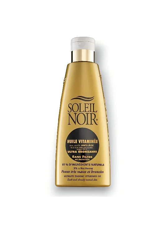 HUILE Vitaminée SANS FILTRE Bronzage Intense