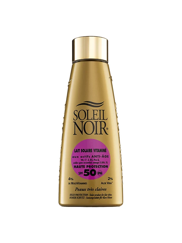 LAIT SOLAIRE Vitaminé SPF50 Haute Protection