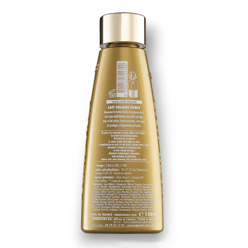 LAIT SOLAIRE Vitaminé SPF30 Haute Protection